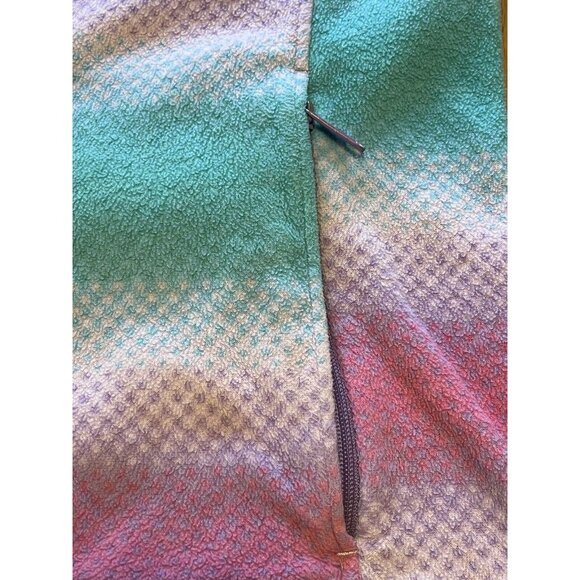 Girls Youth Columbia Size18/20 Lightweight Fleece Jacket Rainbow Outdoor Comfort - Picture 7 of 16